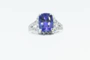 Diamond and Tanzanite Ring_image