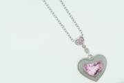 Pink Quartz Heart Pendant_image