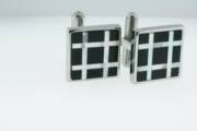 Stainless Mother of Pearl Cuff Links_image