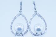 Fashion Pearl and Crystal Earring_image