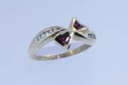 Genuine Ruby Bow Ring_image